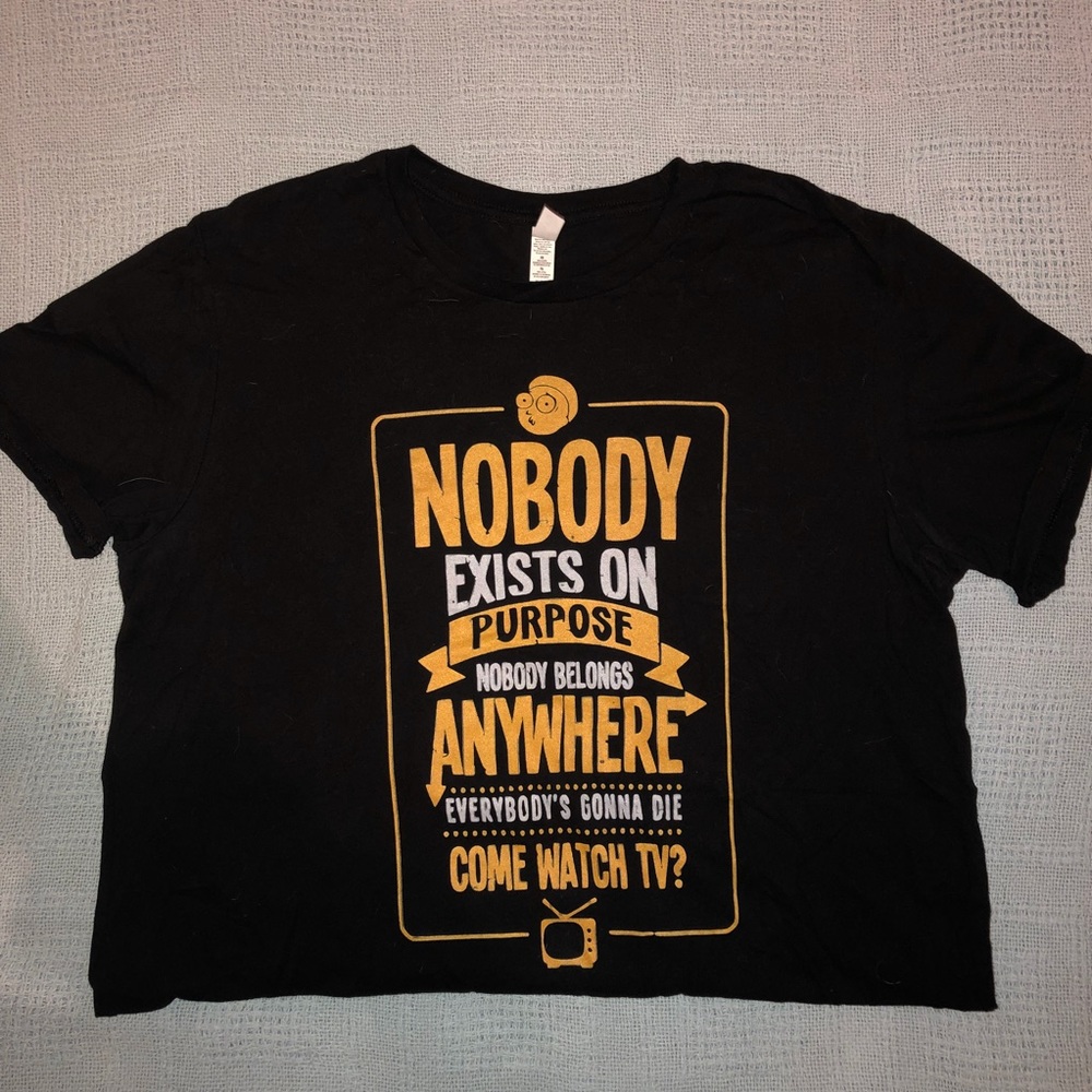 Rick and Morty, Morty quote T-shirt
